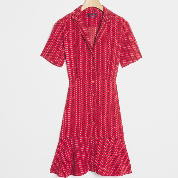 HTF Anthro Scotch & Soda Didi Mini Shirtdress - Picture 2 of 7